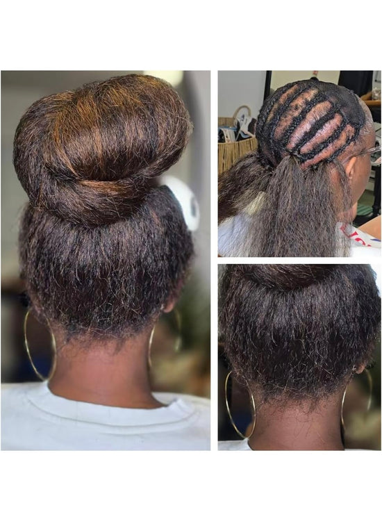Kinky straight Vixen Crochet hair 26’  Yaki Premium Synthetic hair