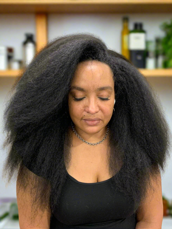Kinky straight Vixen Crochet hair 26’  Yaki Premium Synthetic hair