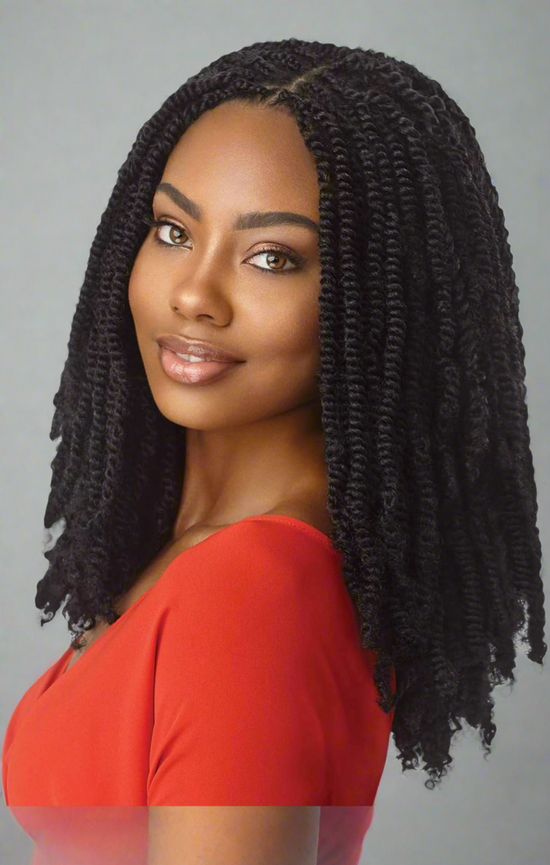Outre  Synthetic Braid - X PRESSION TWISTED UP SPRINGY AFRO TWIST 24 inches